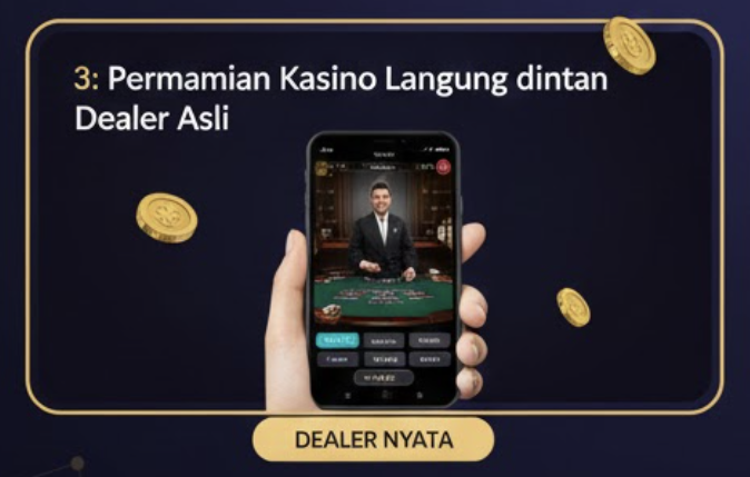 Permainan Kasino Langsung dengan Dealer Asli 68idn