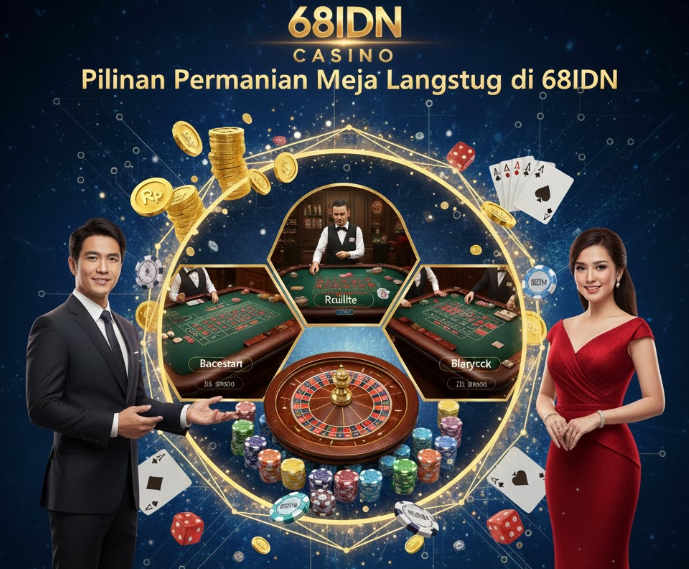 Pilihan Permainan Meja Langsung di 68IDN