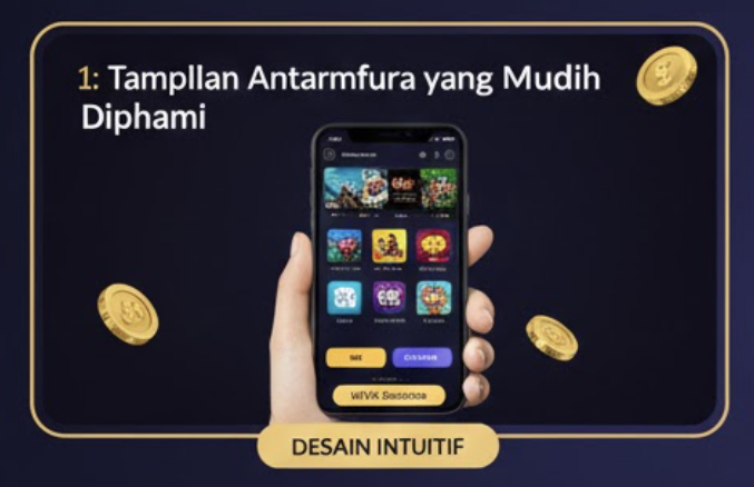 Tampilan Antarmuka yang Mudah Dipahami 68idn